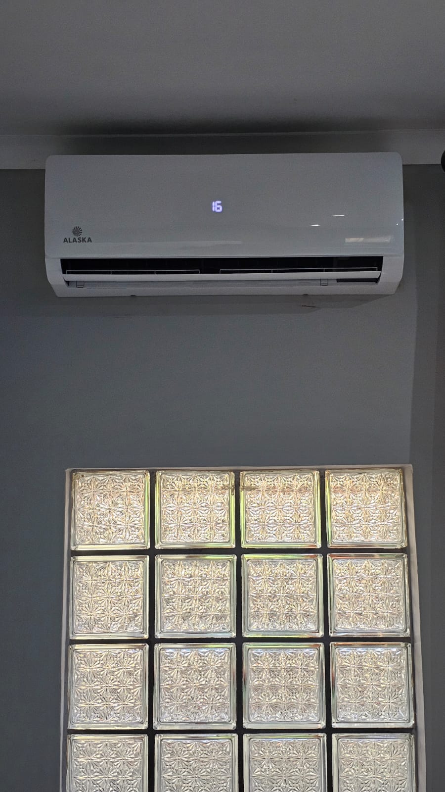 Alaska air conditioning unit fitted by our team