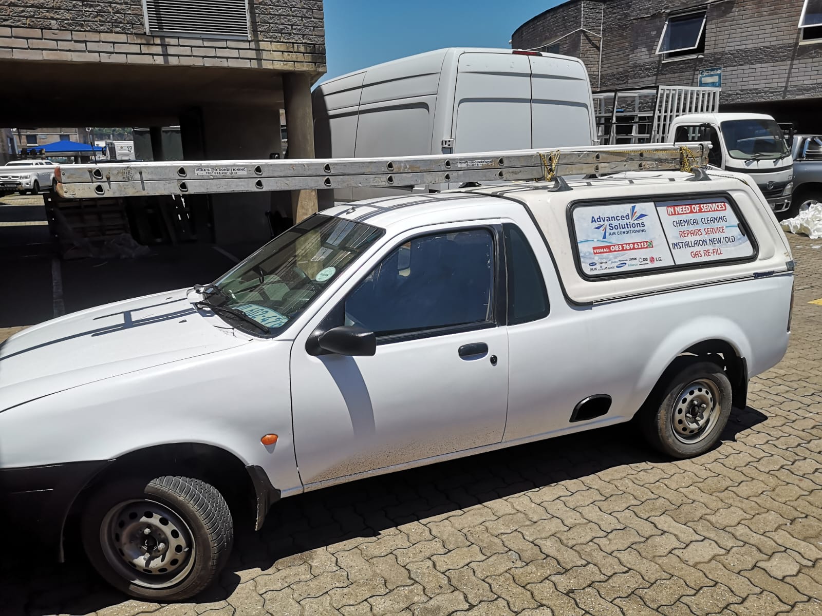 Advanced Solutions Air branded work van